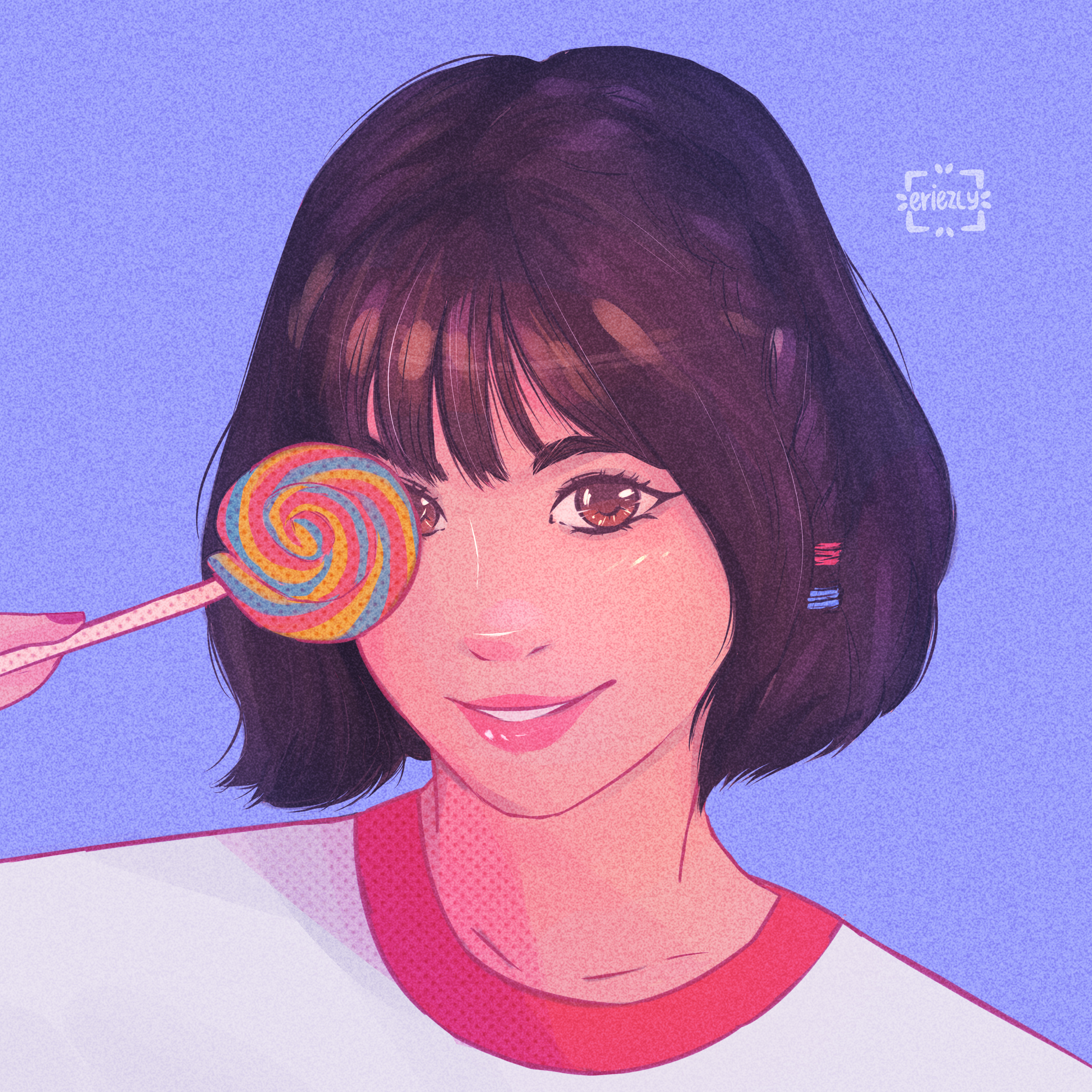 dibujo retrato por eriezly